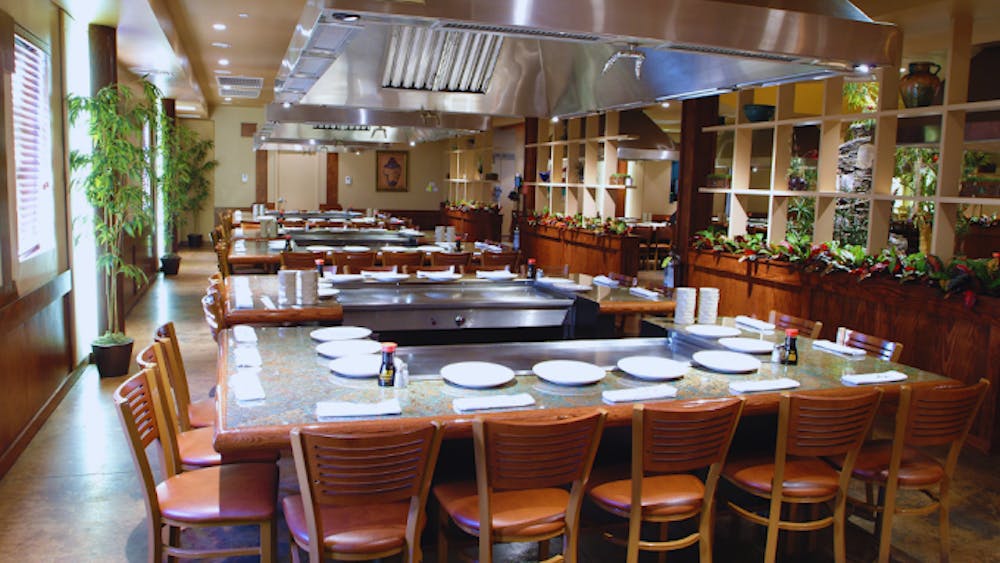 a dining area
